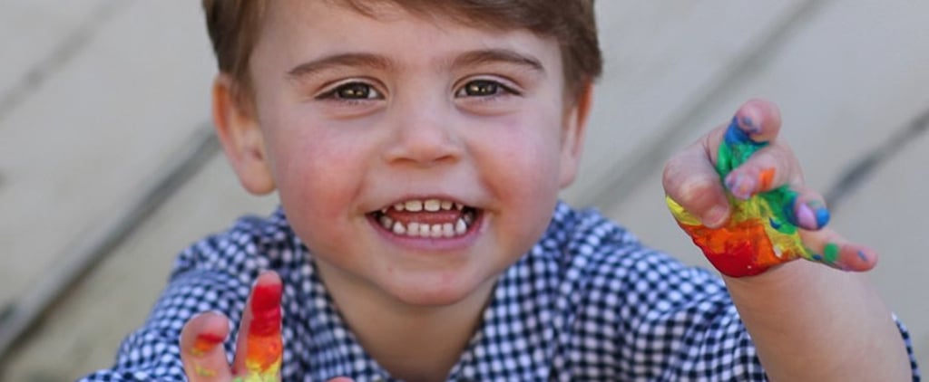 Prince Louis Does Arts and Crafts in Adorable New Portraits For His 2nd Birthday