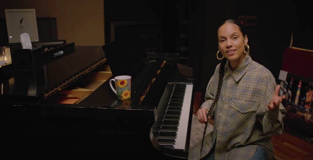 While Alicia Loves the Piano, She Also Uses Her Music Room to Play the Keyboard and Guitar