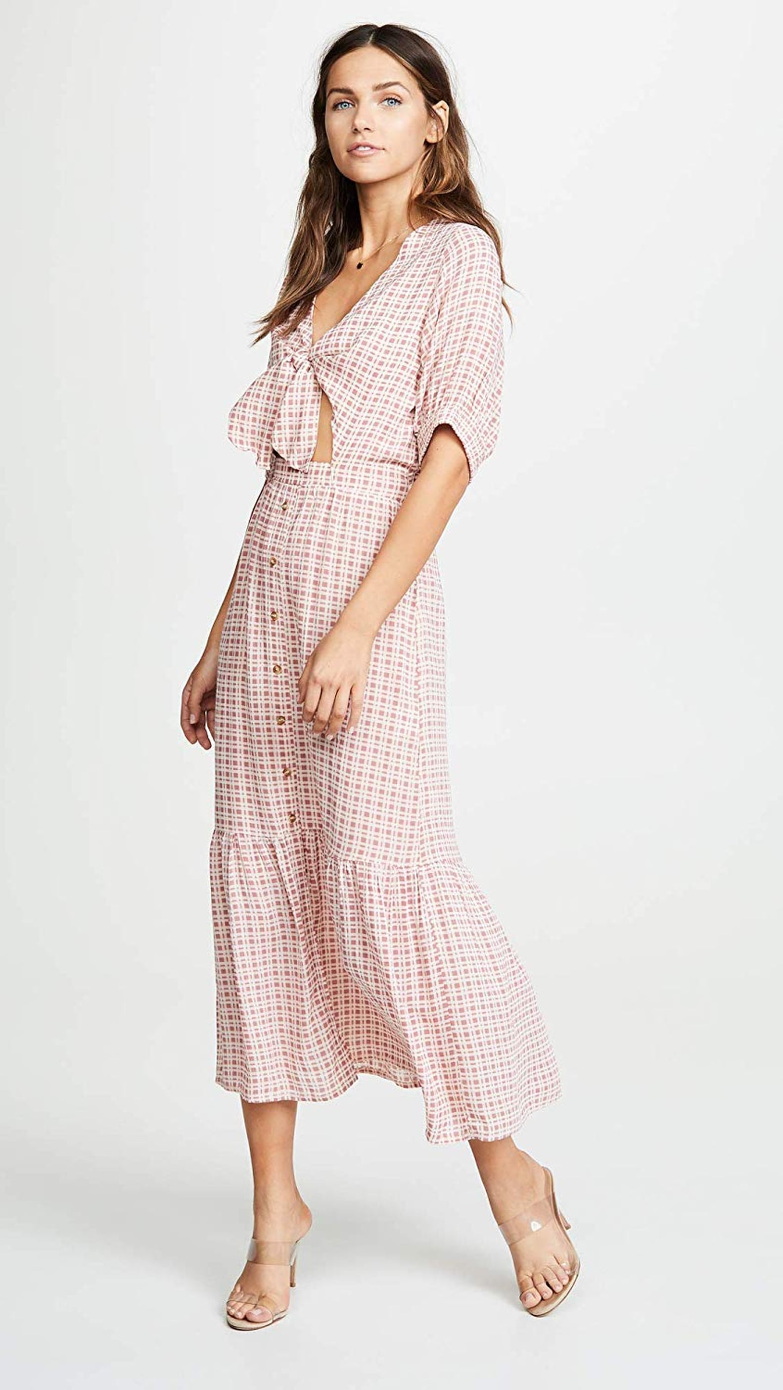 women's black and white dress Queendancer Women Maxi Formal Ruched High Neck Color:White Black Flower women linen dresses Ocean Mist Ombre Maxi