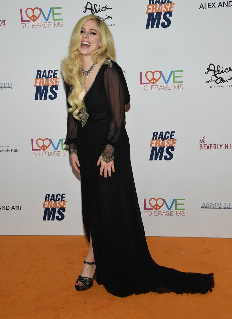 Avril Lavigne at Race to Erase MS Gala April 2018
