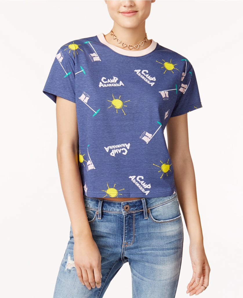 Camp Anawanna-Print Crop T-Shirt ($29)