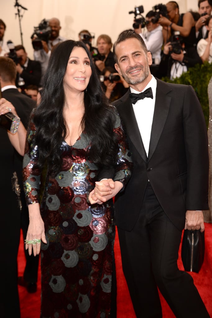 Cher made her triumphant return to the red carpet alongside Marc Jacobs.
