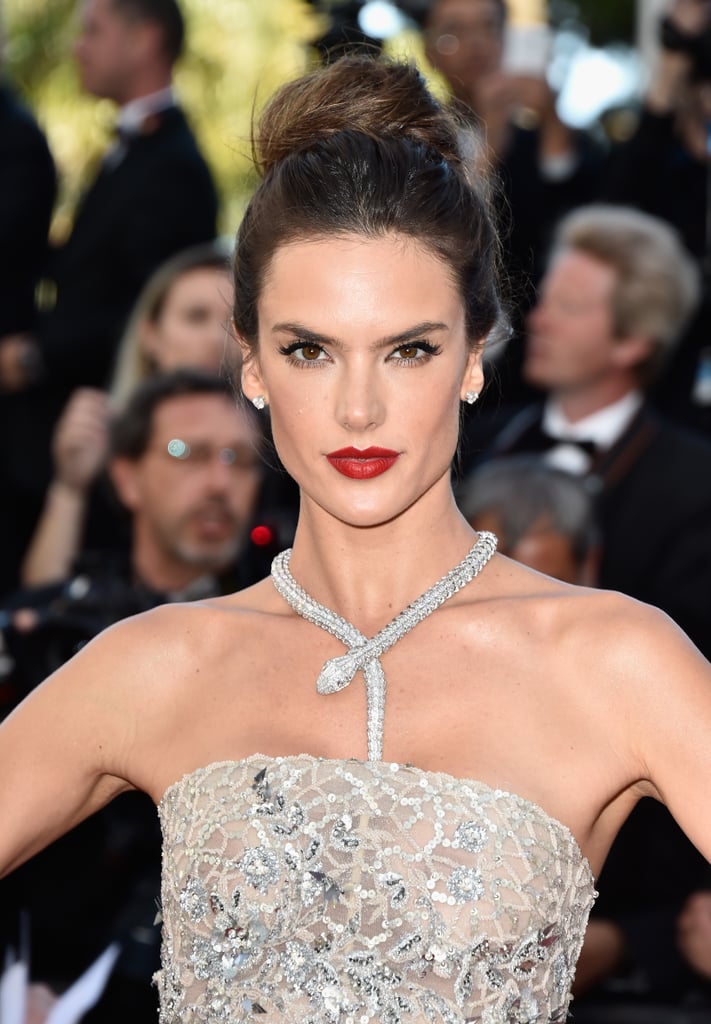 Alessandra Ambrosio Wears a Zuhair Murad Jumpsuit in Cannes | POPSUGAR