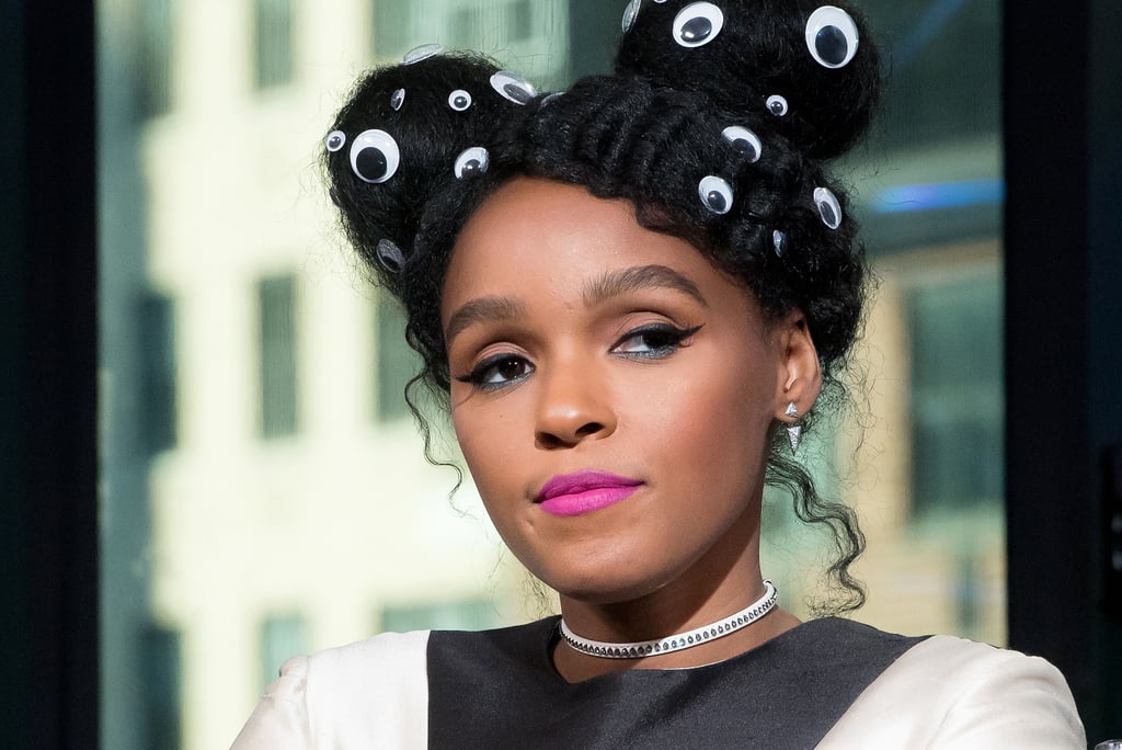 Janelle Monae Googly Eyes Hair
