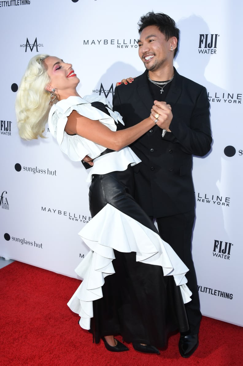 Lady Gaga Dancing on the Red Carpet in Her Rodarte Dress