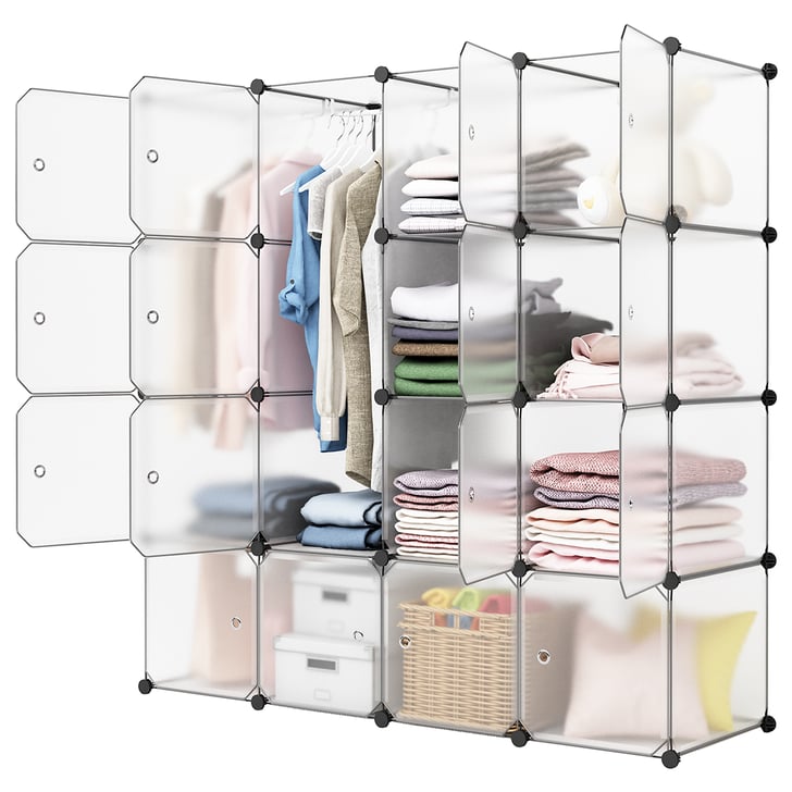 Langria 16Cube DIY Modular Organizer Best Closet Organizers
