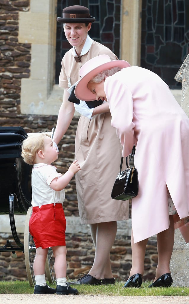 Prince George at Princess Charlotte's Christening | Pictures