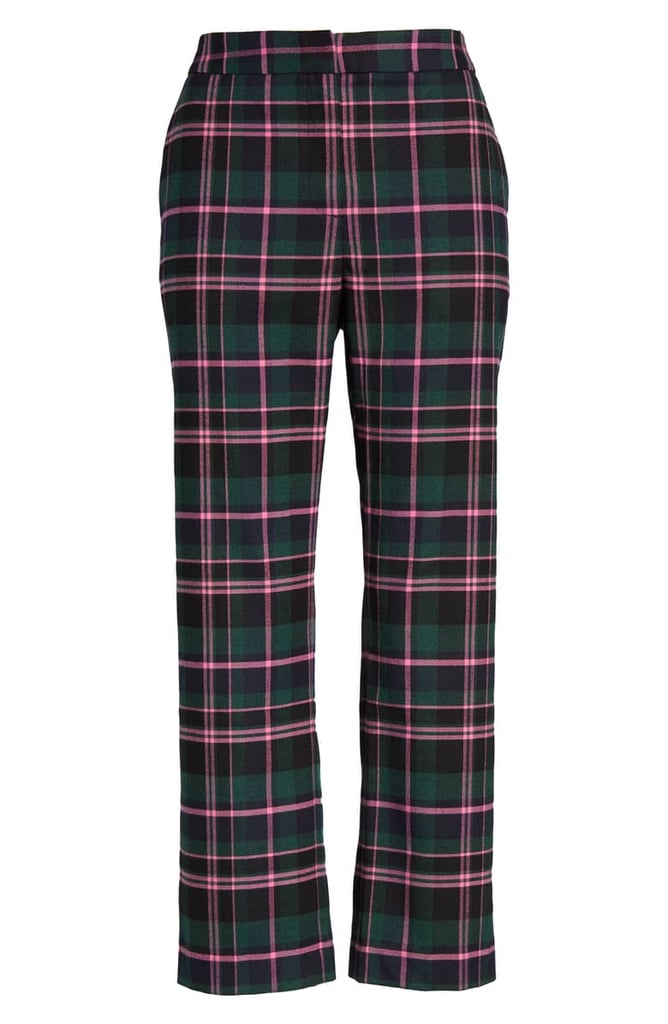 1901 Plaid Straight Leg Crop Pants | Shop the 2019 Tartan Trend ...