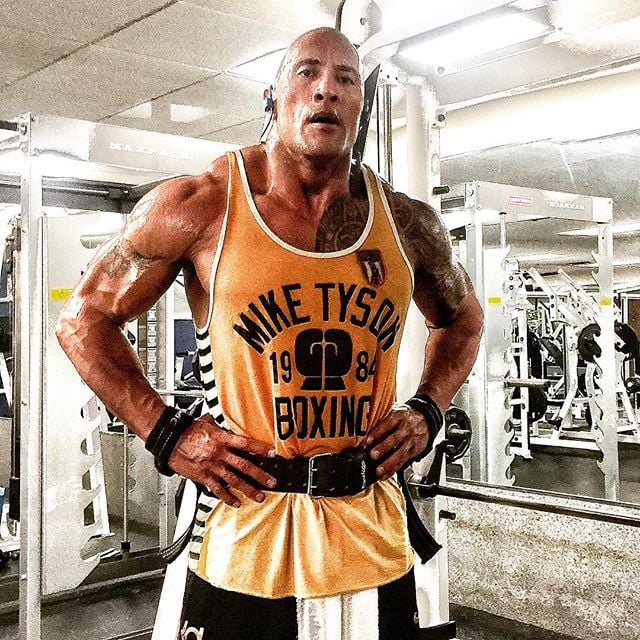 Hottest Pictures Of Dwayne The Rock Johnson Popsugar Celebrity