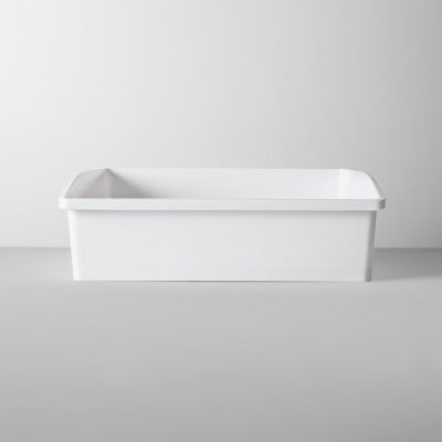 Rolling Cabinet Organiser in White