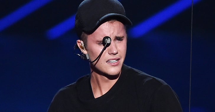Justin Bieber Crying At The Mtv Vmas 2015 Popsugar Celebrity 2027