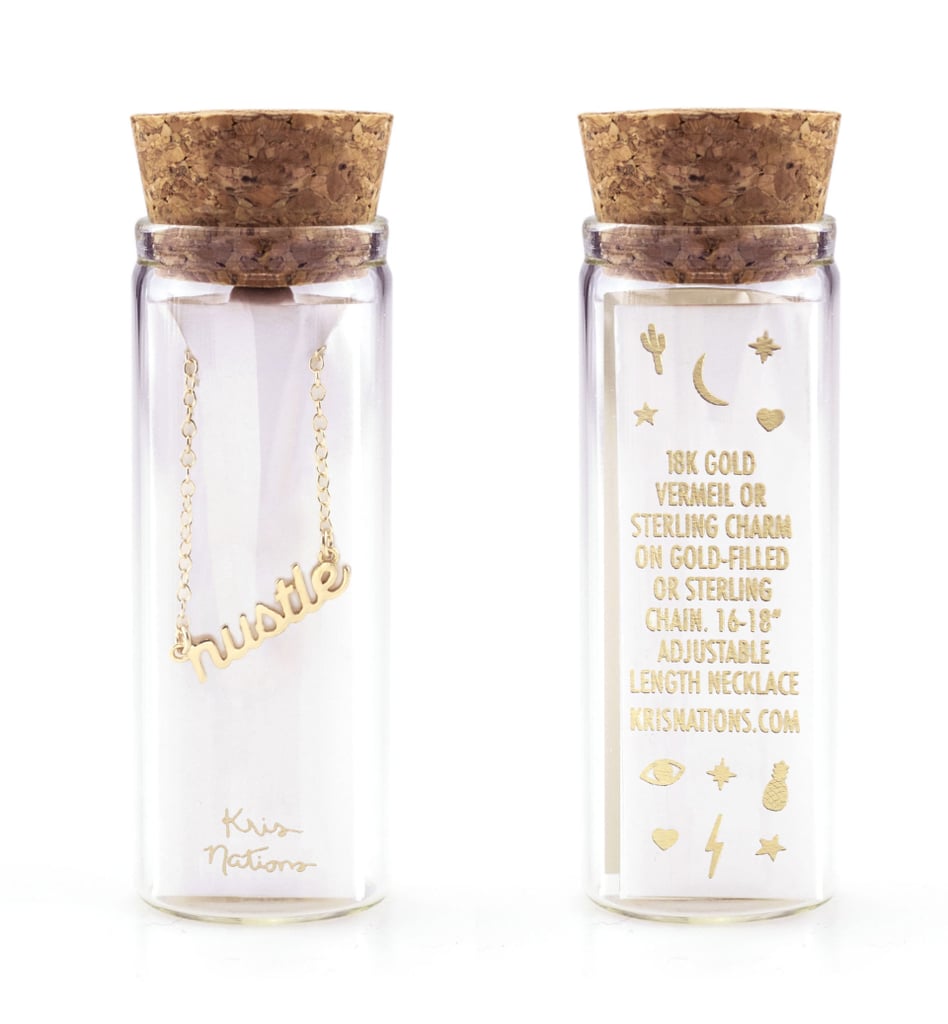 Kris Nations Hustle Charm Necklace