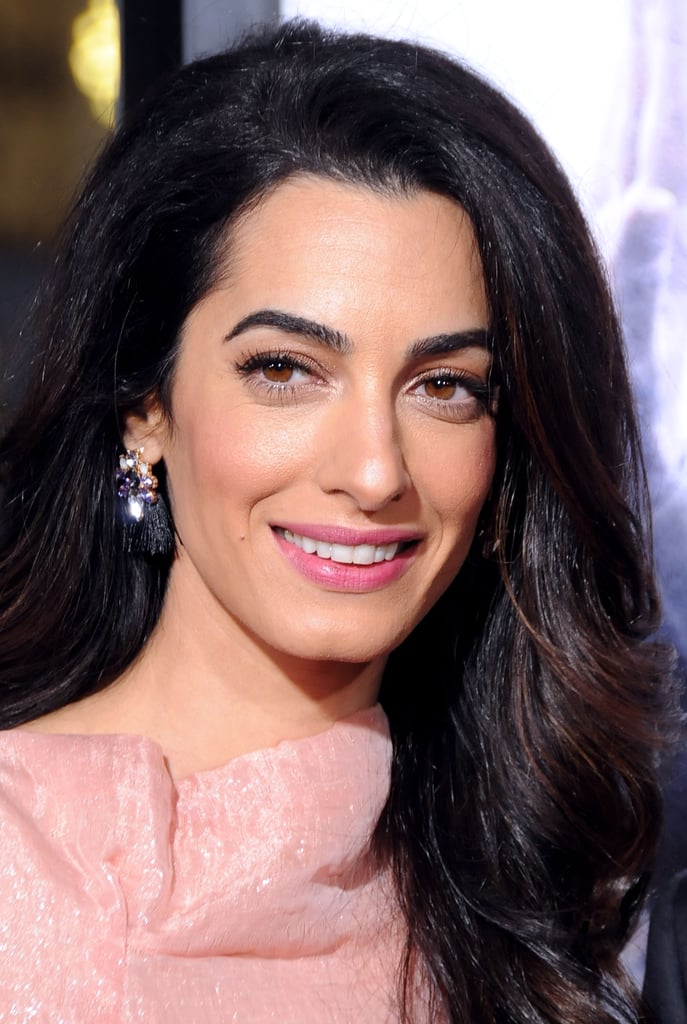 These jeweled studs are statement-making without being overpowering, paring perfectly with Amal's stunning ensemble.