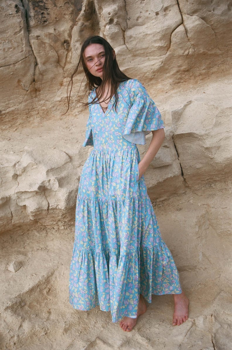 Women's Zara Floral Long Sleeve Bodysuit Size M