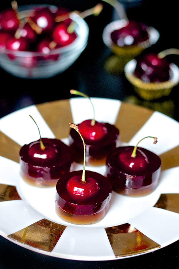 Cherry Cola Jello Shots