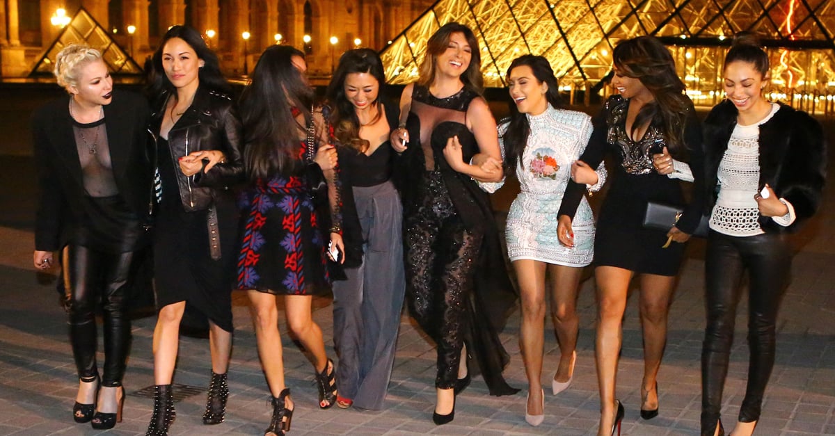 Kim Kardashian's Bachelorette Party in Paris