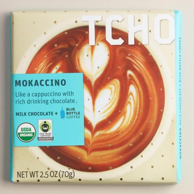 TCHO Nutty 65% Dark Chocolate Bars, Set of 2