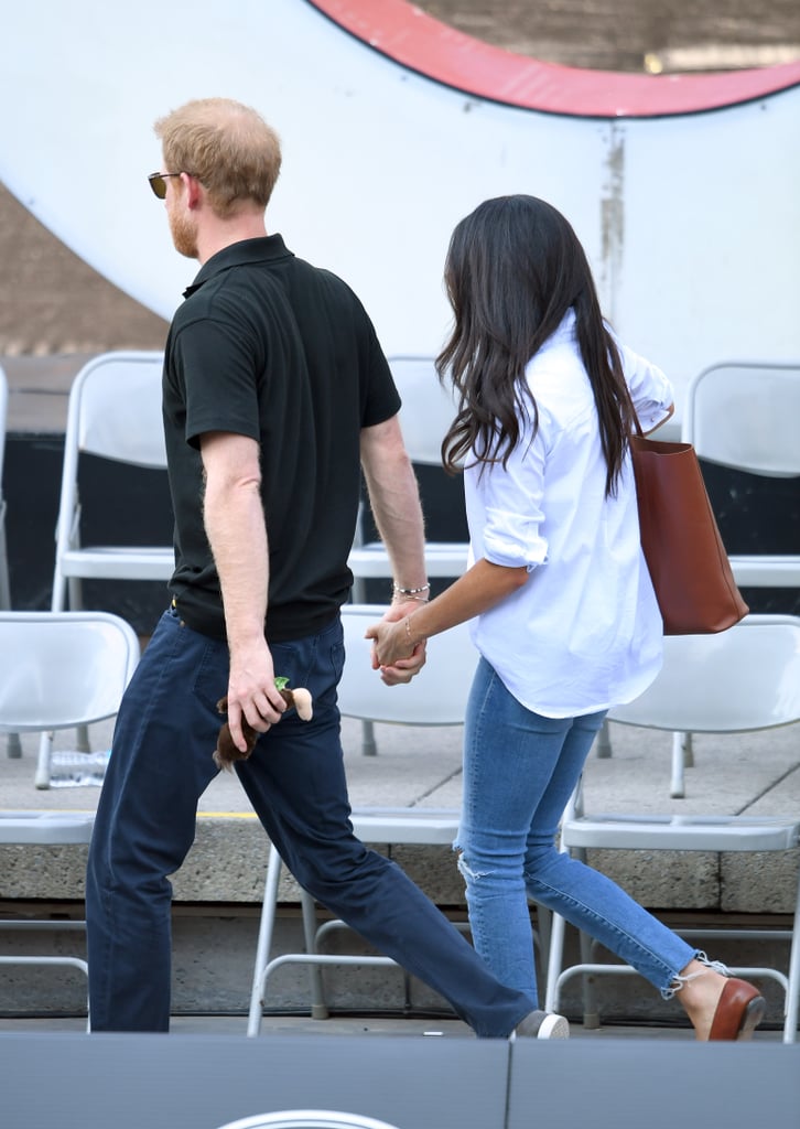 Prince Harry and Meghan Markle at Invictus Games 2017