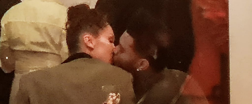 Bella Hadid and The Weeknd Kissing at Cannes Party May 2018