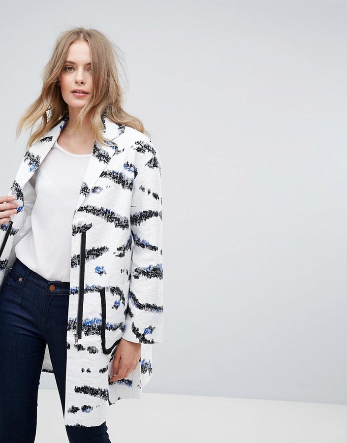 French Connection Tapir Wave Coat