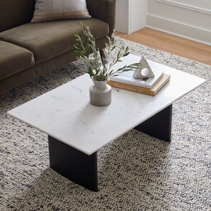 West Elm Anton Marble Coffee Table