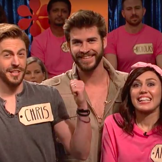 Miley Cyrus and Liam Hemsworth The Price is Right SNL Skit