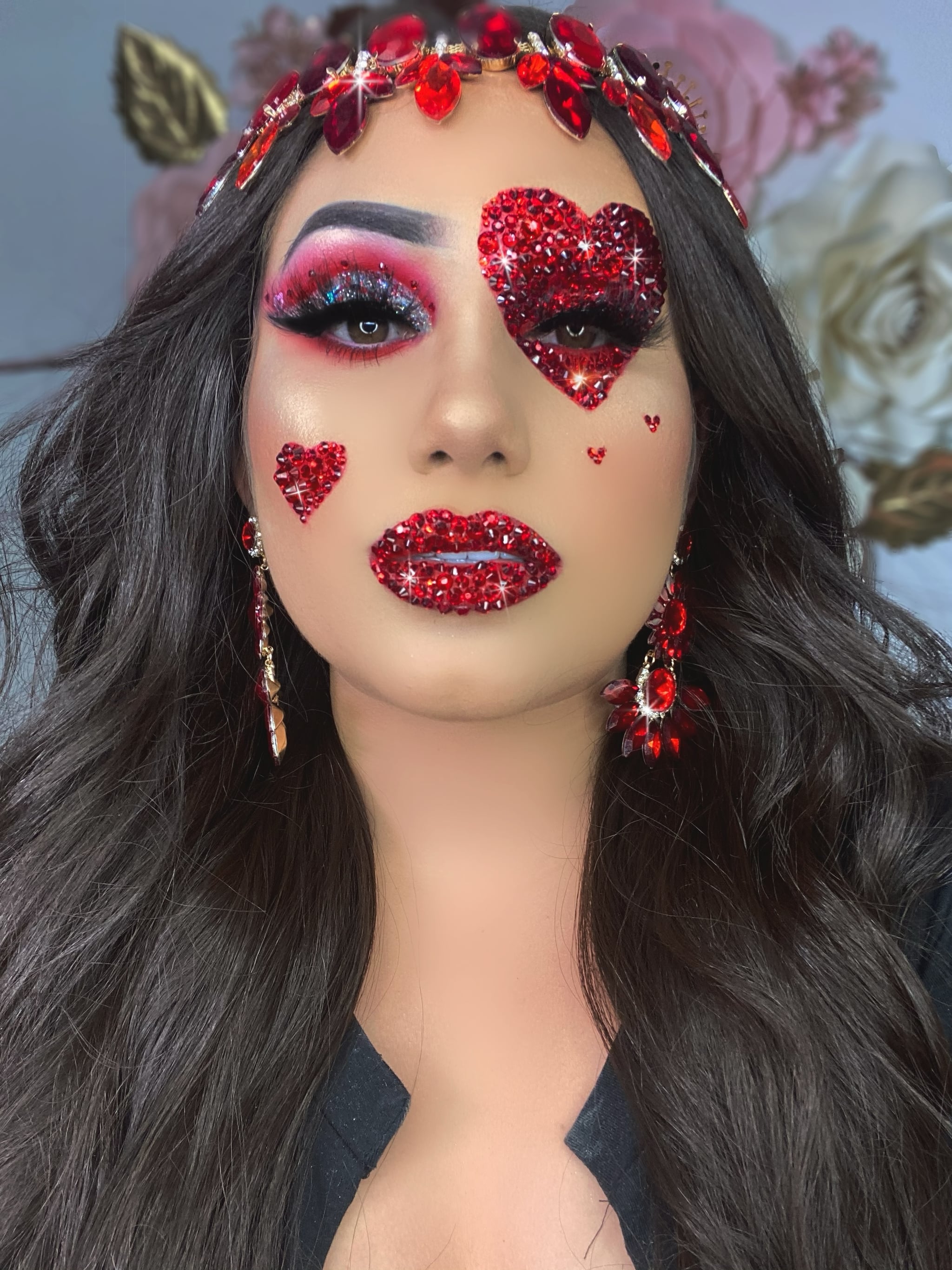 queen of hearts eye makeup