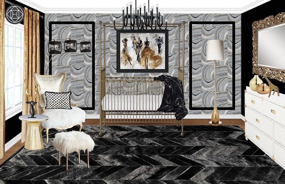 Kim Kardashian's Nursery