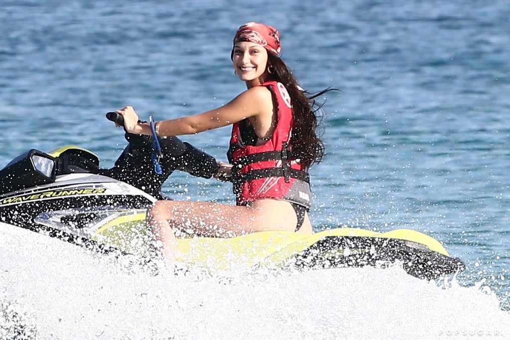 Bella Hadid and Kendall Jenner Miami Bikini Pictures