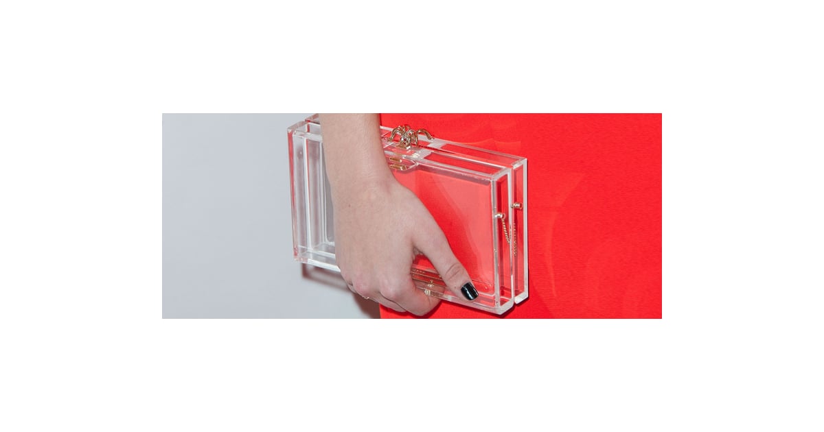 How to Wear a Clear Clutch POPSUGAR Fashion