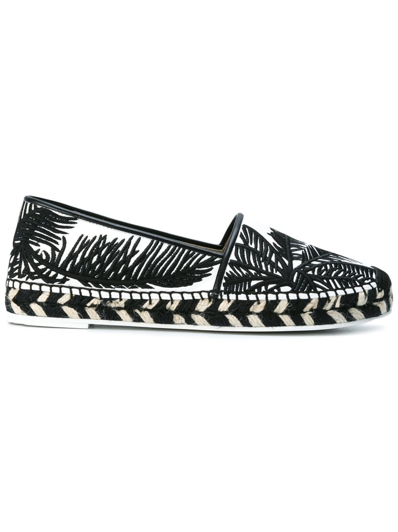 Stella McCartney Leaf Print Espadrilles