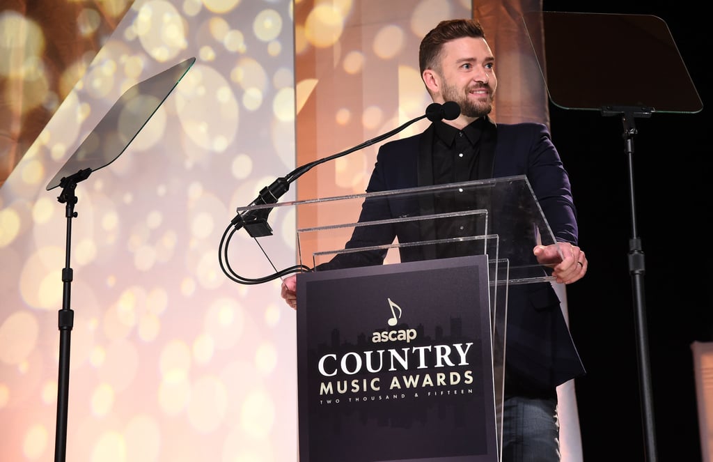 Justin Timberlake at 2015 ASCAP Country Music Awards