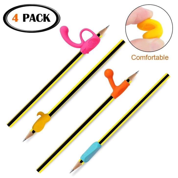 Ergonomic Pencil Grips Cheap LeftHanded School Supplies POPSUGAR