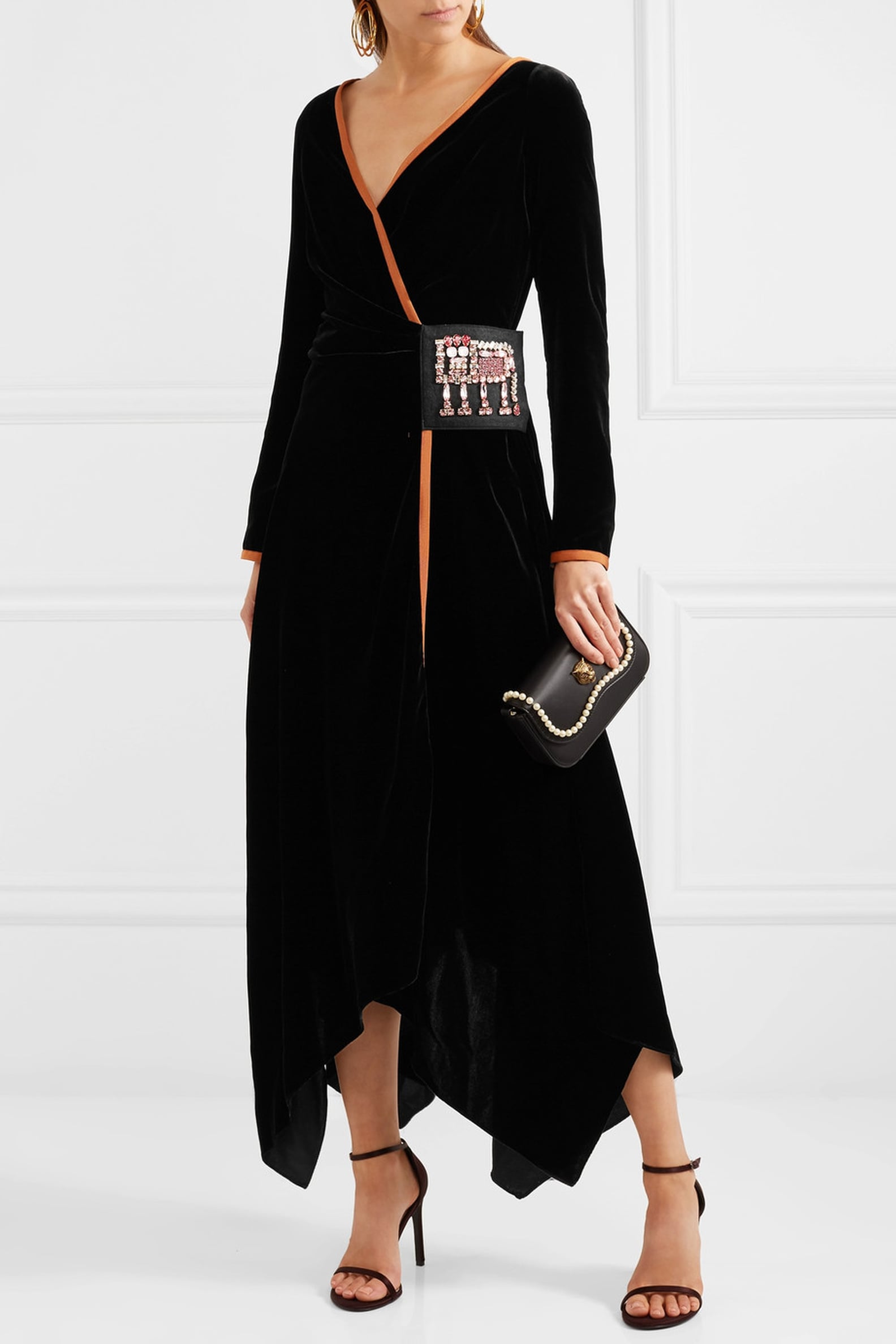 Kate Middleton Velvet Catherine Walker Dress | POPSUGAR Fashion