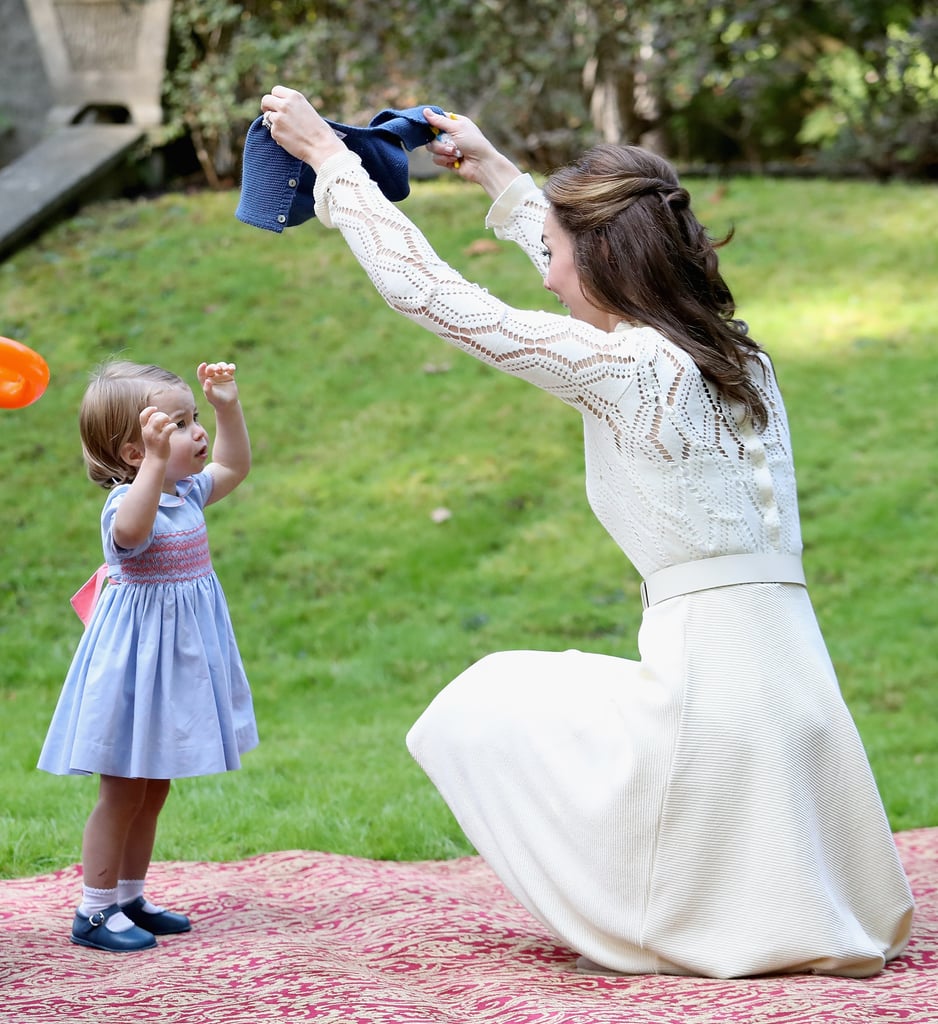 Kate in the Grass With Charlotte, 2016