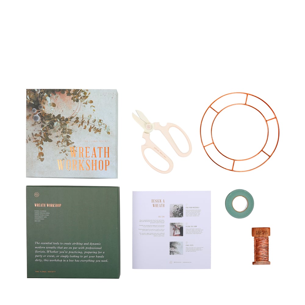 A Fun DIY: The Floral Society Wreath Workshop Kit