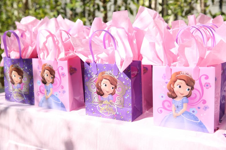 sofia the first party favor bags