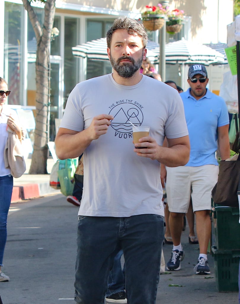 Ben Affleck Farmers Market Pictures September 2015