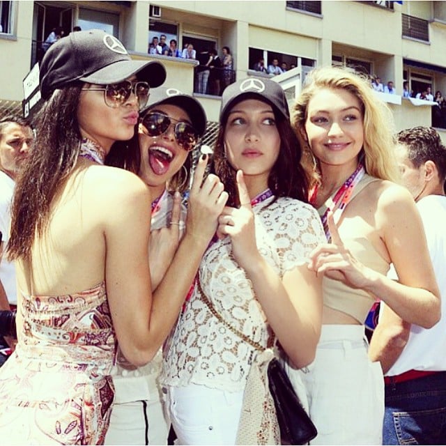 Kendall Jenner and Friends at Monaco Grand Prix 2015 | POPSUGAR Celebrity