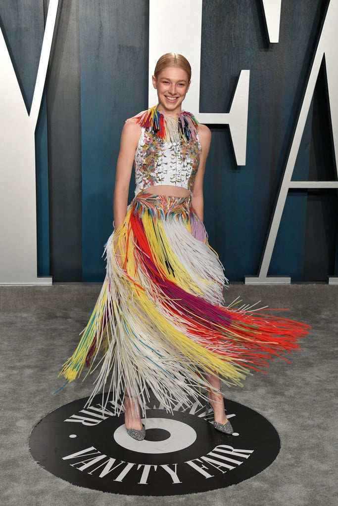 Hunter Schafer at the Vanity Fair Oscars Party