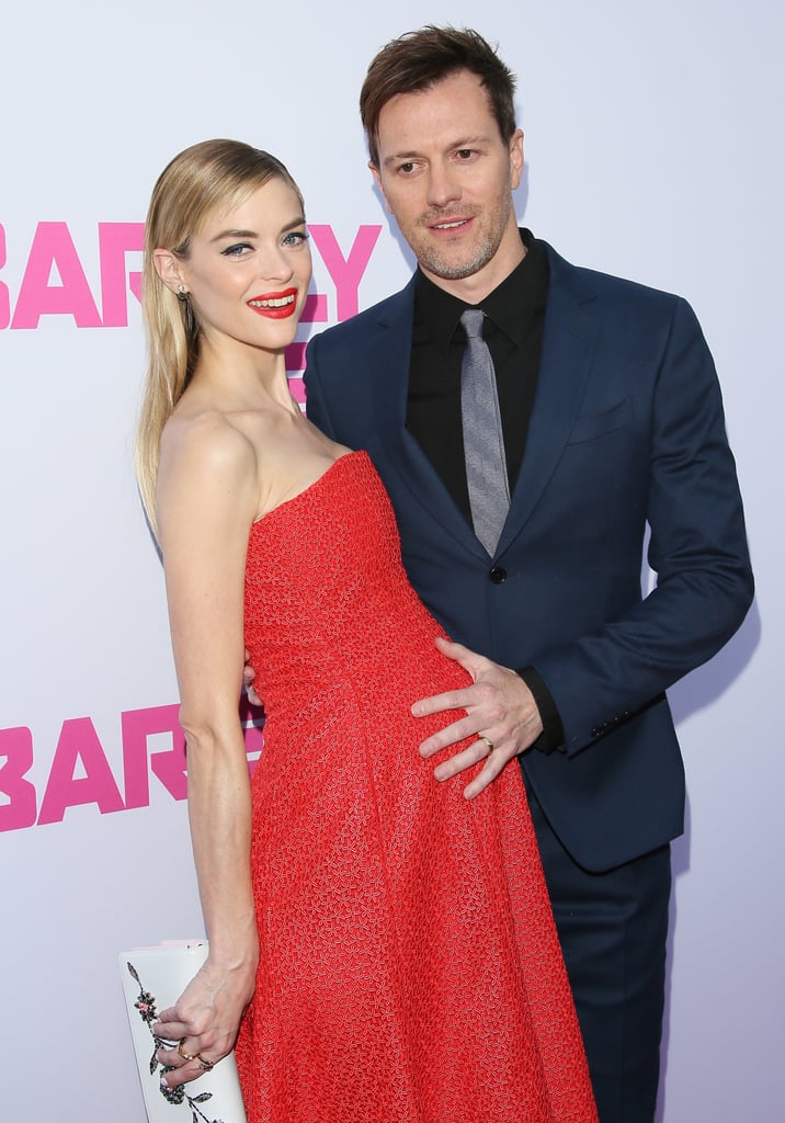Jaime King With Husband and Son on the Red Carpet