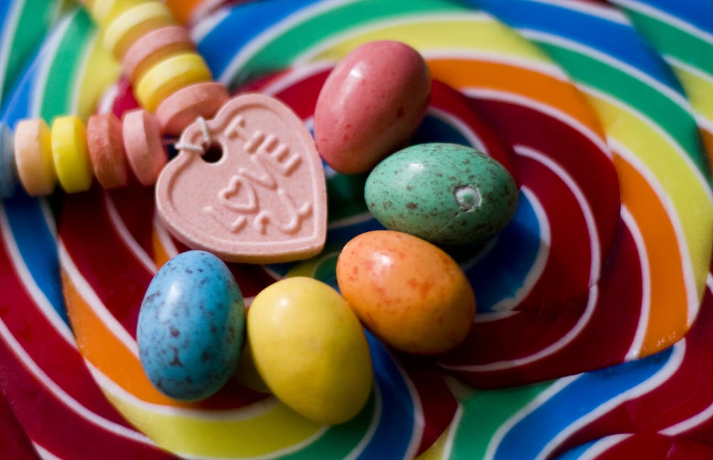 Tell them with a treat or on top of their favorite dessert.