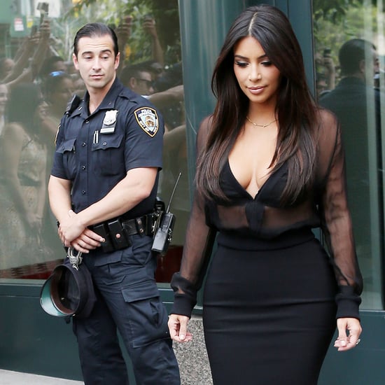 Kim Kardashian Getting Checked Out in NYC