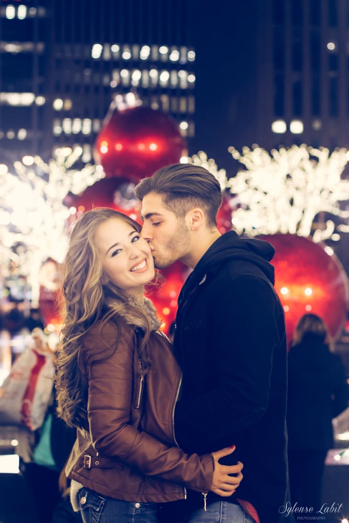 Christmas Engagement Photos in New York
