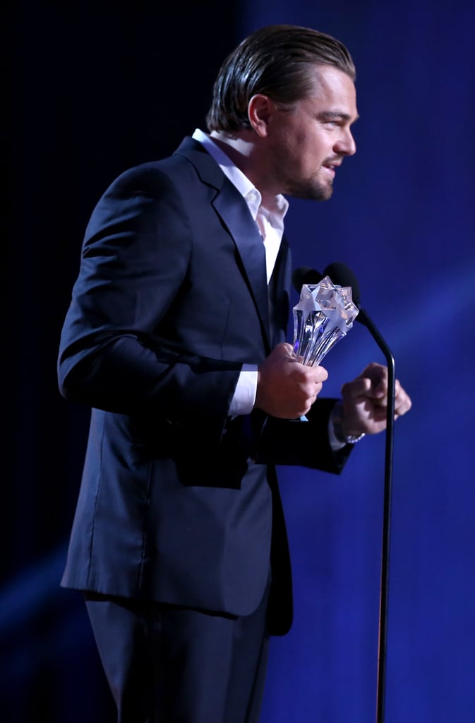 Leonardo DiCaprio at the Critics' Choice Awards 2014