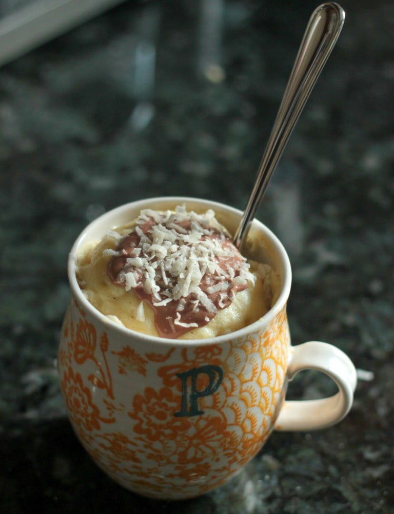 Coconut Mug Cake