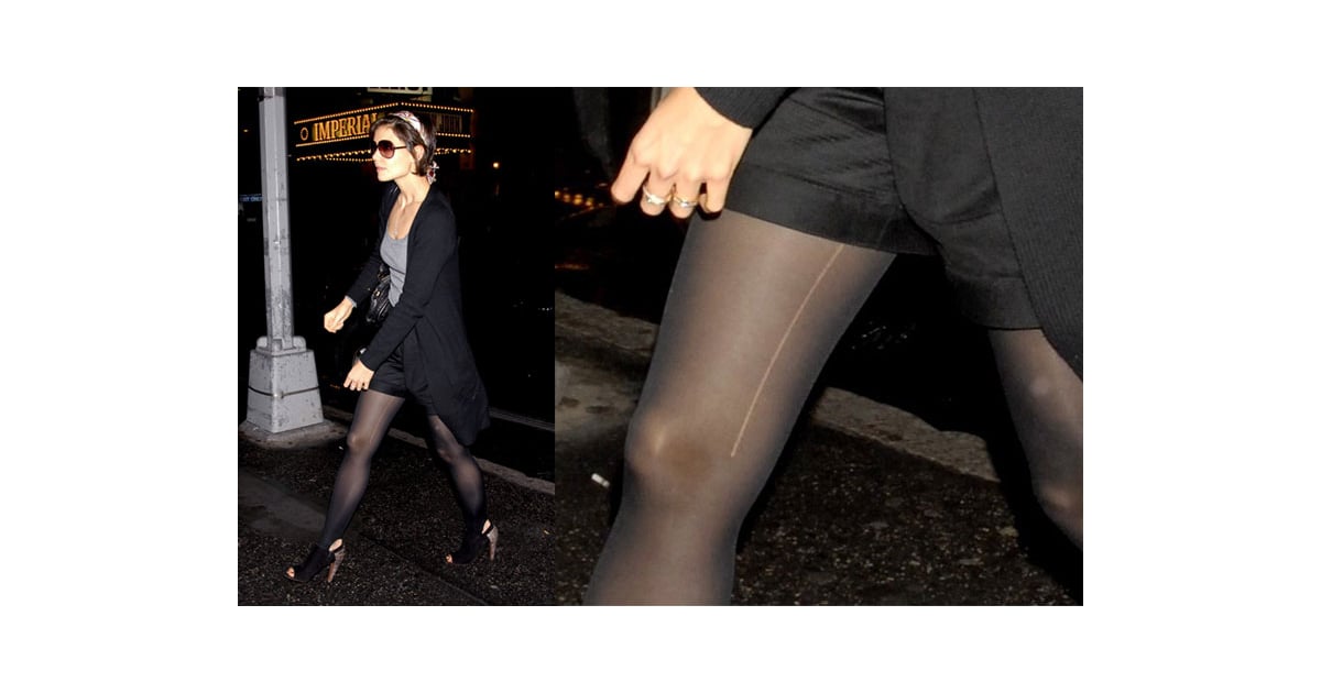 Would You Wear Stockings With a Run in Them? POPSUGAR Fashion