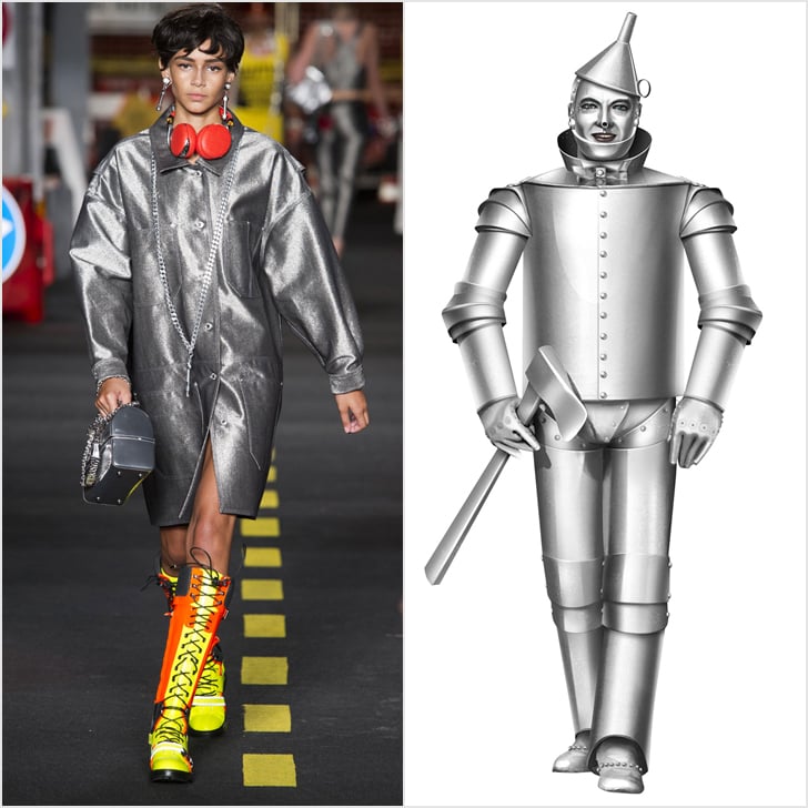 The Tin Man From The Wizard Of Oz 11 Ridiculously Funny Cartoon Characters The Moschino Collection Reminds Us Of Popsugar Fashion Photo 10