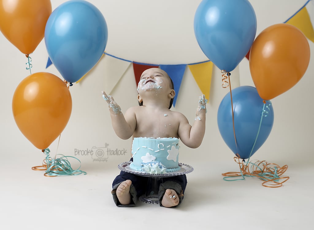 Baby Cake-Smash Photo Ideas