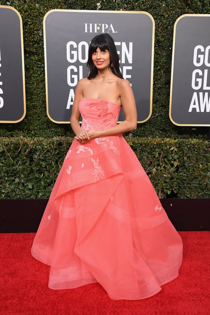 Jameela Jamil Golden Globes Gown 2019
